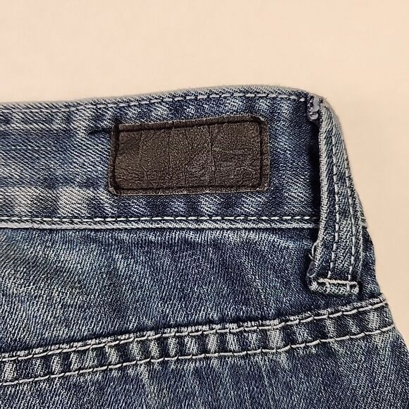 Ecko Unltd Jeans Mens 34 Blue Denim Relaxed Fit Straight Leg Hip Hop y2k - Picture 9 of 12